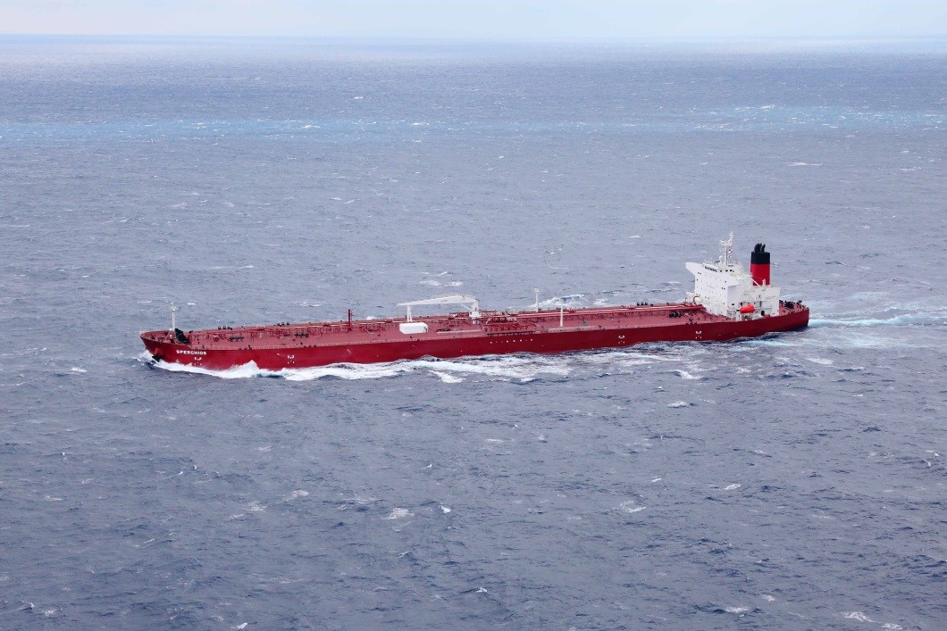 11万5千トン型油送船「SPERCHIOS」