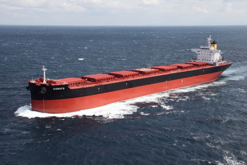 8万2千トン型ばら積み運搬船「CORATO」