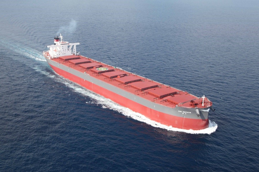 20万8千トン型ばら積み運搬船「CSK ZEPHYR」