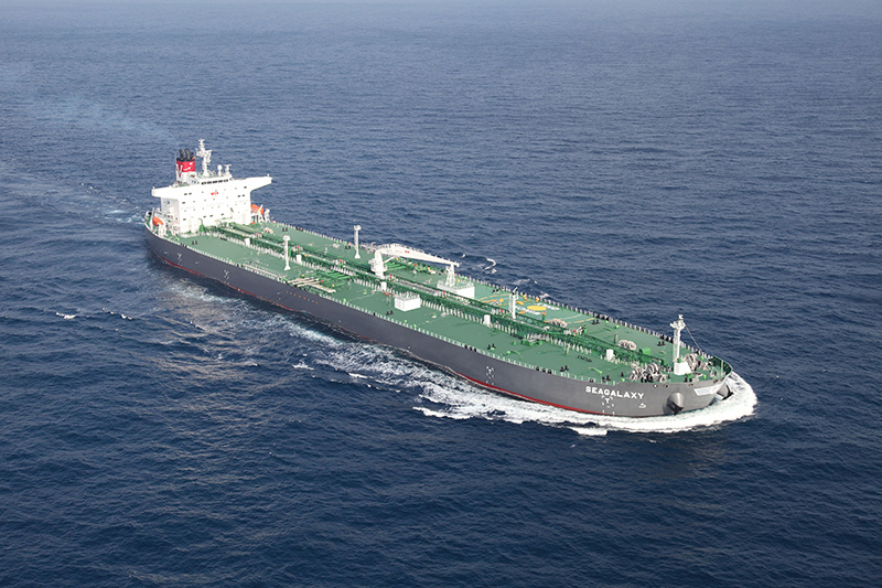 11万5千トン型油送船「SEAGALAXY」
