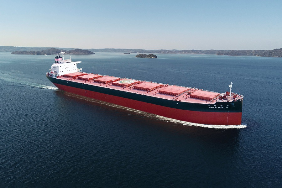 8万4千トン型ばら積み運搬船「SAIKAI MARU II」