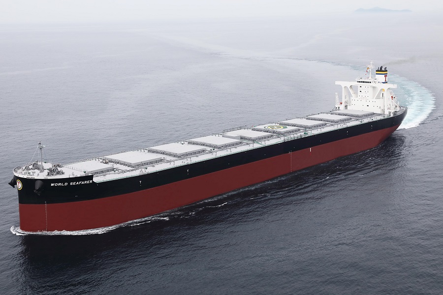 18万2千トン型ばら積み運搬船「WORLD SEAFARER」