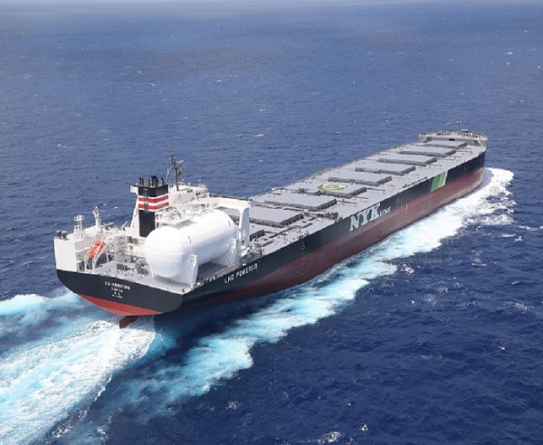 21万1千トン型LNG/MGO 二元燃料ばら積み運搬船「SG HORIZON」